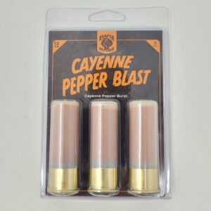 Reaper Defense Cayenne Pepper 12 Gauge Ammunition RDG1258 2-3/4" Cayenne Pepper Blast 3 Rounds